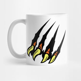 Tiger Scratch Claws Logo Mug